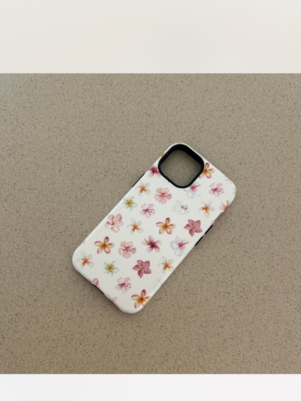 iPhone 14 Floral Plumeria Phone Case